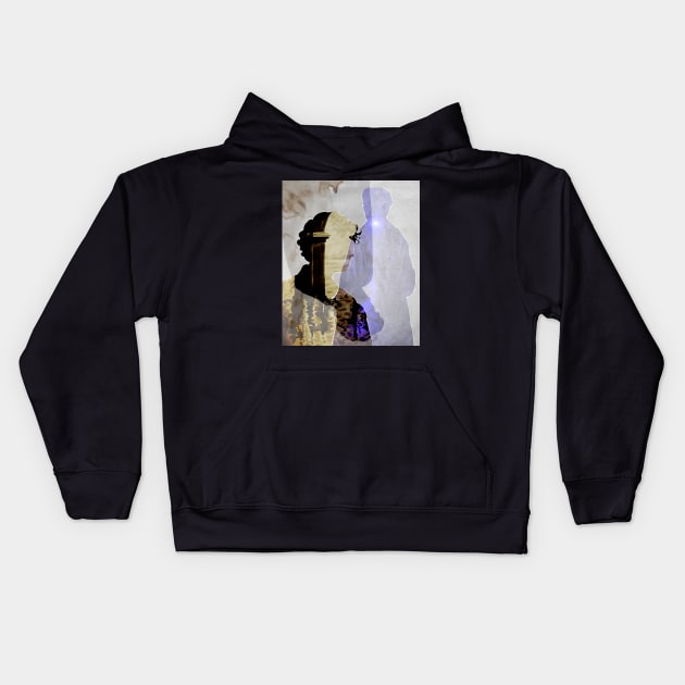 Maurice - The story told in silhouettes Kids Hoodie by dangerbeforeyou